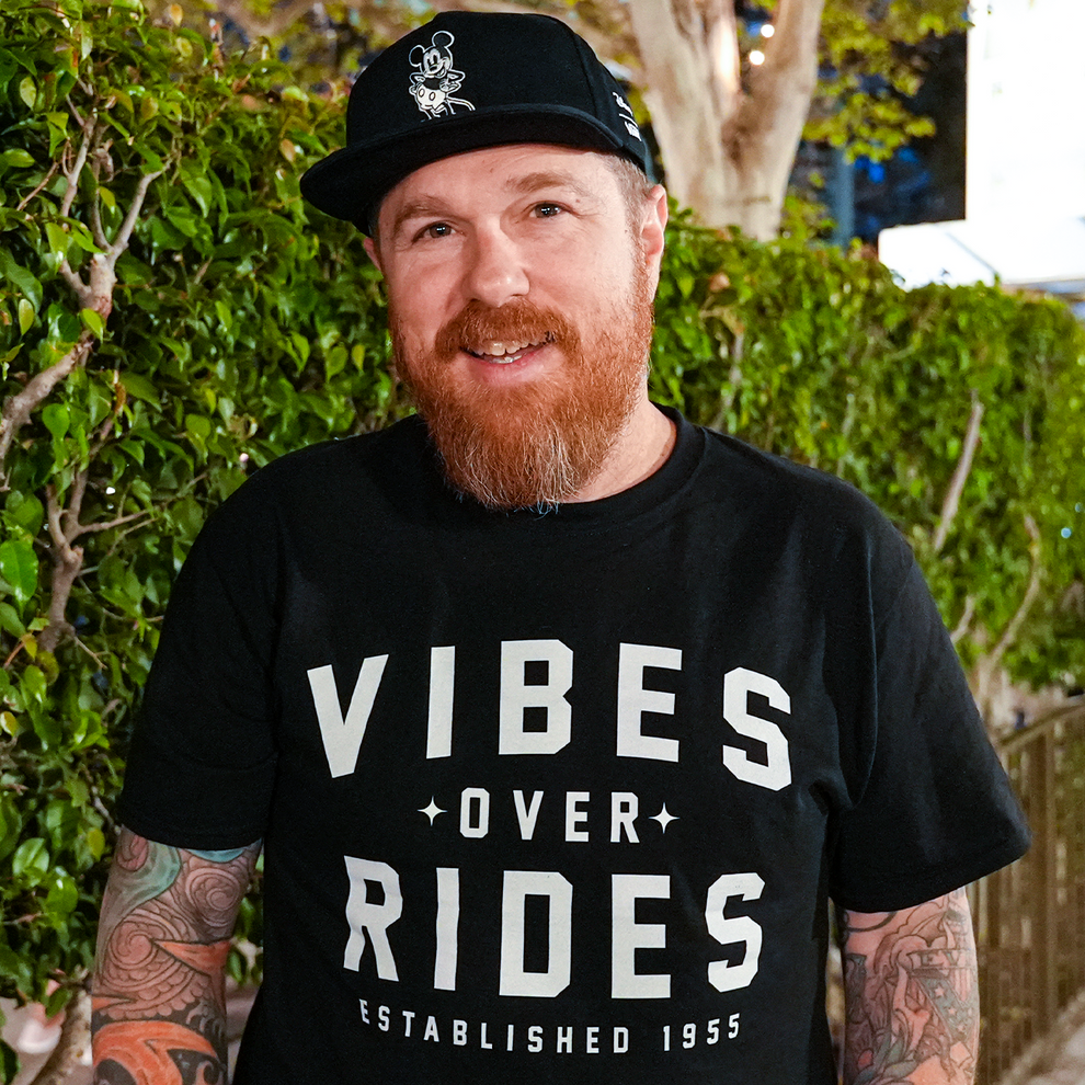 Vibes Over Rides T-shirt – Hey, Brickey!