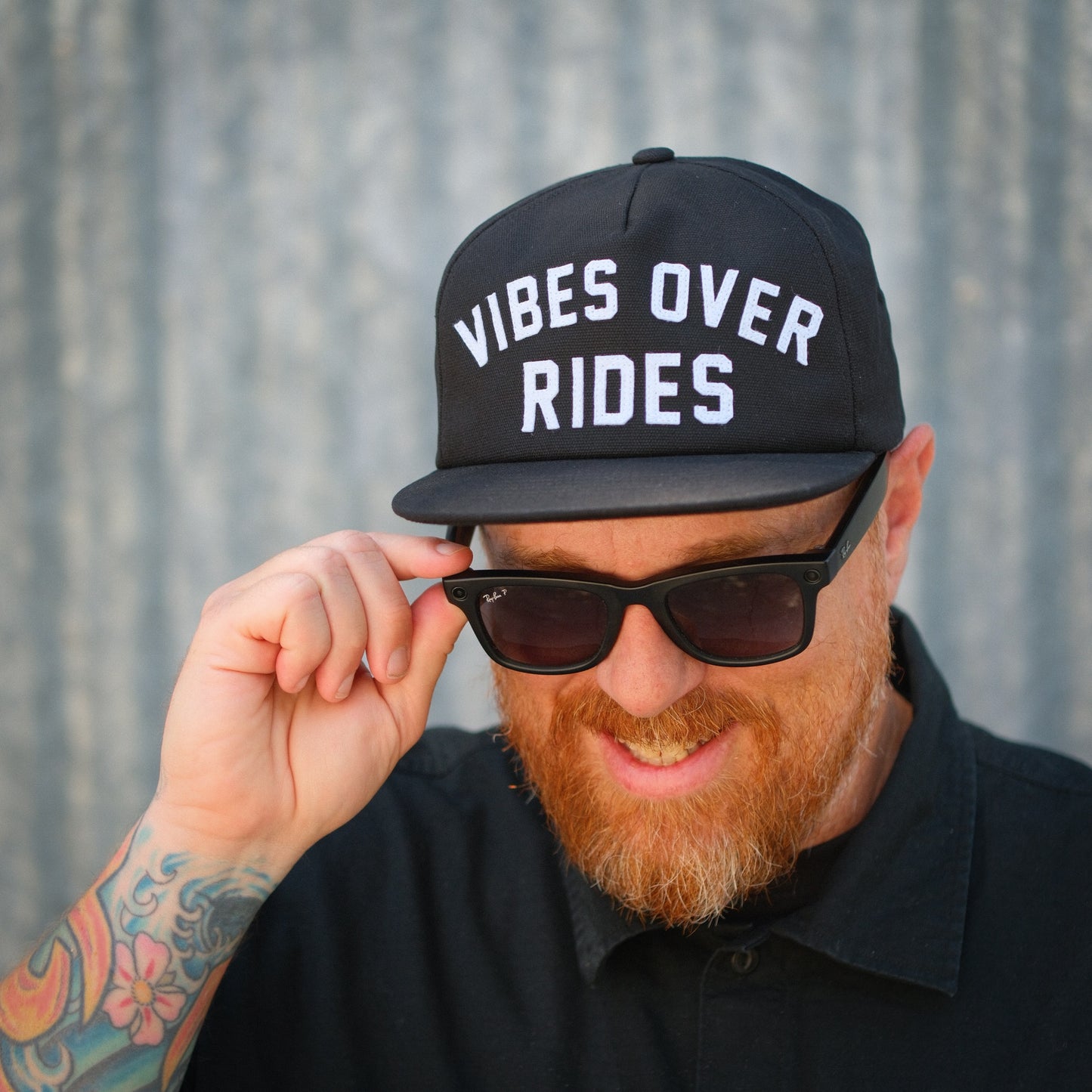 Vibes Over Rides - Vintage Soft Canvas Snapback