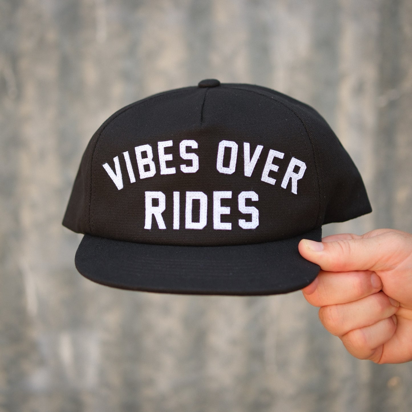 Vibes Over Rides - Vintage Soft Canvas Snapback