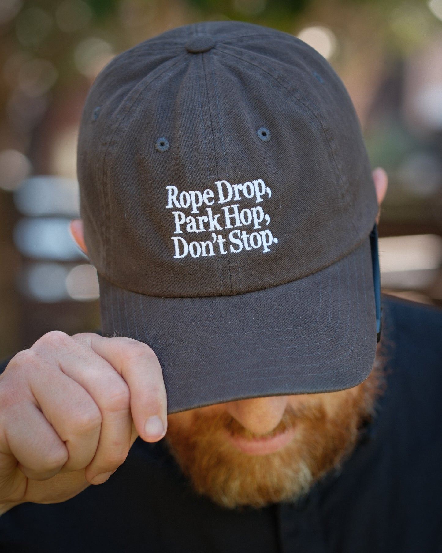 Rope Drop, Park Hop, Don’t Stop Dad Hat