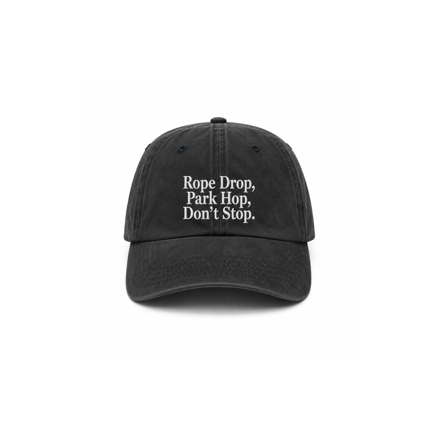 Rope Drop, Park Hop, Don’t Stop Dad Hat