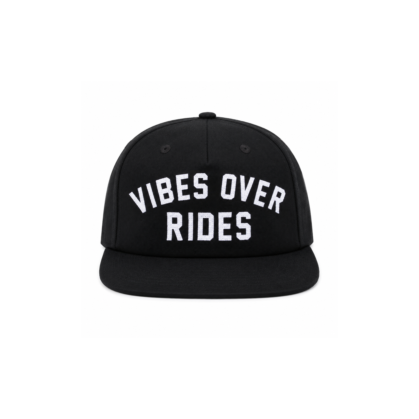 Vibes Over Rides - Vintage Soft Canvas Snapback