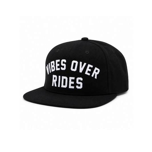 Vibes Over Rides - Vintage Soft Canvas Snapback